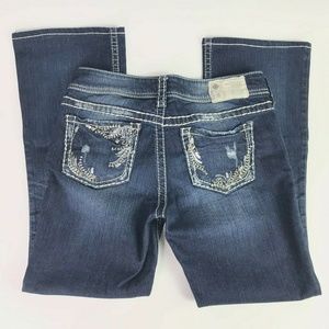 Silver Jeans Co Suki Curvy Mid Rise Waist 29